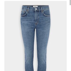 AGOLDE Toni Mid Rise Straight Jean Viewpoint size 26 Style A133B-1256